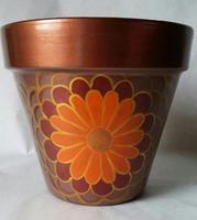 1 Schermata Painted Flower Pot Designs