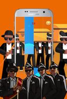 Piano Dancing Pallbearers - Coffin Dance meme game imagem de tela 2