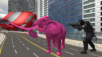 Elephant City Attack Simulator capture d'écran 2