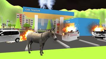 Donkey Rampage Simulator 3D capture d'écran 2