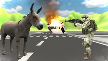 Donkey Rampage Simulator 3D capture d'écran 3