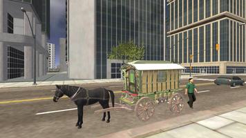 Horse Coach Simulator 3D syot layar 3