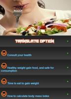 Weight Gain Guide poster