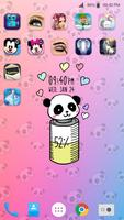 Panda Battery Widget capture d'écran 3