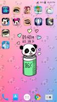 Panda Bateria Widget screenshot 2