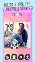 Gấu Trúc Kỳ Lân Hình Dán Kawaii ảnh chụp màn hình 3