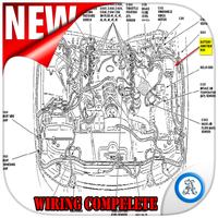 Wiring diagram for Passenger car ポスター