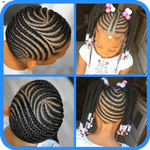 African kids Hairstyle Models icon