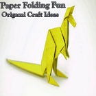 Paper Folding Fun VIDEOs Origami Step by Step آئیکن