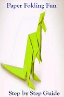 Paper Folding Fun VIDEOs Origami Step by Step الملصق