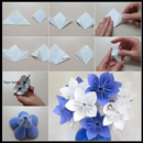 Artisanat de fleurs en papier APK