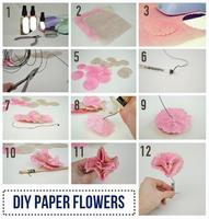 Fleur de papier Tutorial capture d'écran 3