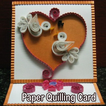 Carte de quilling en papier