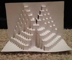 2 Schermata idee d'arte di carta 3D