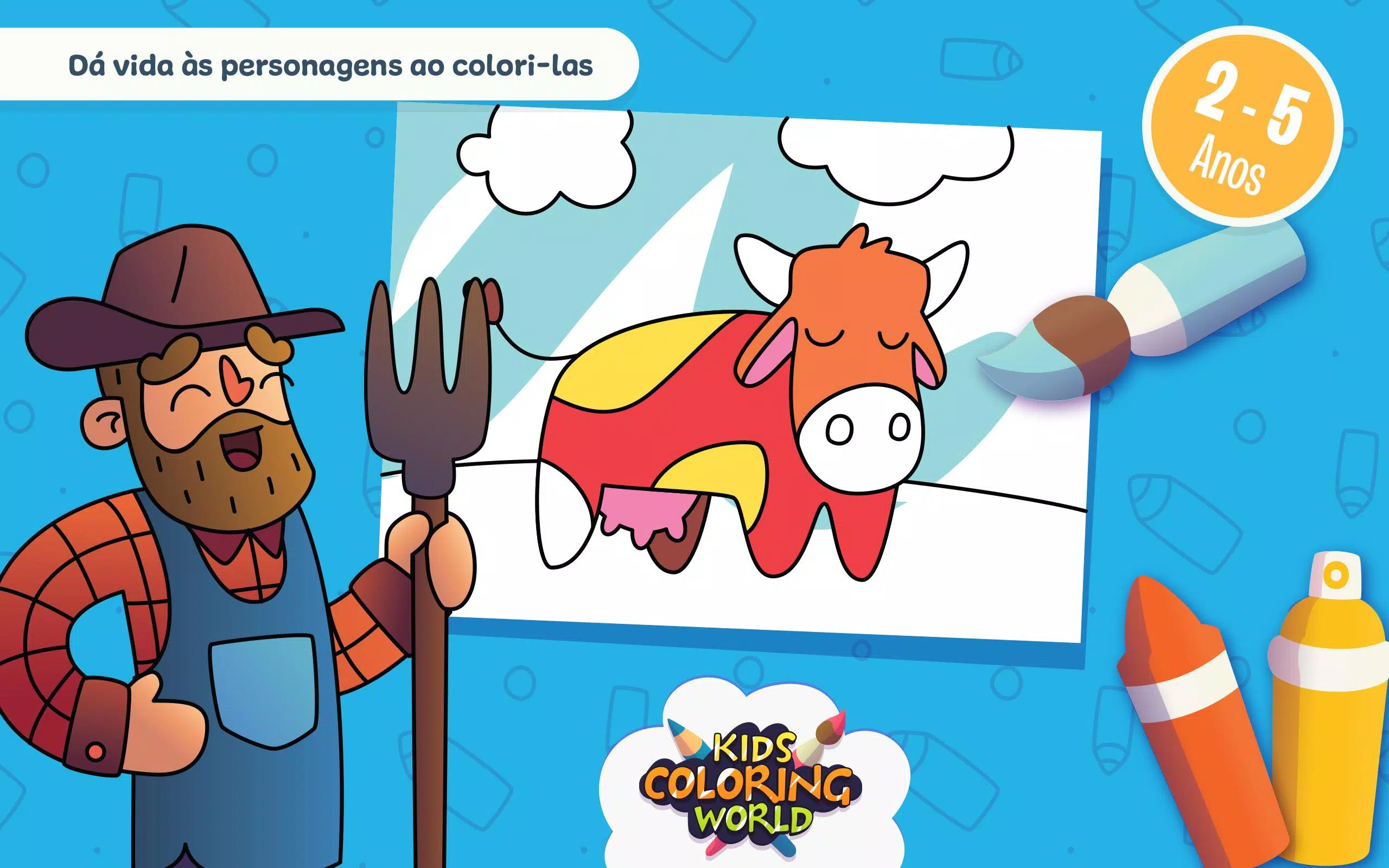 Livro para colorir crianças na App Store