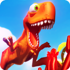 Dinos Vs Cactus 3D - Lil T Rex icon