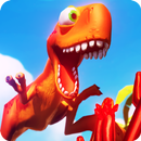 Dinos Vs Cactus 3D - Lil T Rex Jurassic Island Run APK