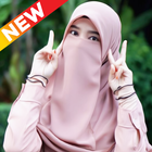 Niqab Girl  Muslimah Wallpaper-icoon