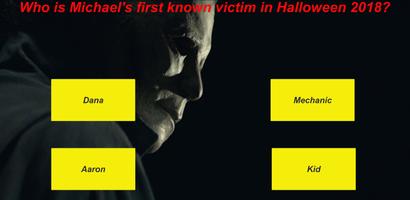 Halloween Michael Myers Quiz تصوير الشاشة 1