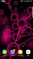 Molecules 3D Live Wallpaper imagem de tela 2