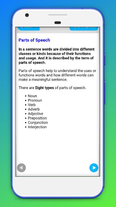 Parts Of Speech English Gramma Apk For Android Download Parts Of Speech English Gramma Apk For Android Download