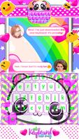 Cute Keyboard with Emoji syot layar 3