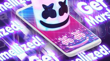 Marshmello Keyboard Backgrounds پوسٹر