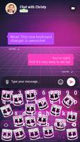 Marshmello Keyboard Backgrounds syot layar 3