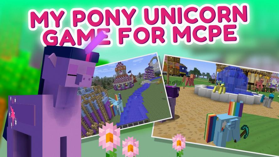 Скачать My Pony Unicorn Game For MCPE APK Для Android