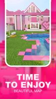Pink houses for Minecraft imagem de tela 1