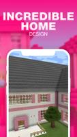 Pink houses for Minecraft imagem de tela 2