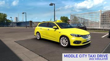 Middle City Taxi Driving And Taxi Drift Simulator скриншот 1