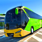 Public City Bus Coach Bus Simu icône