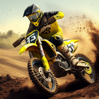 MX Motoren: Motorcross Bikes-icoon