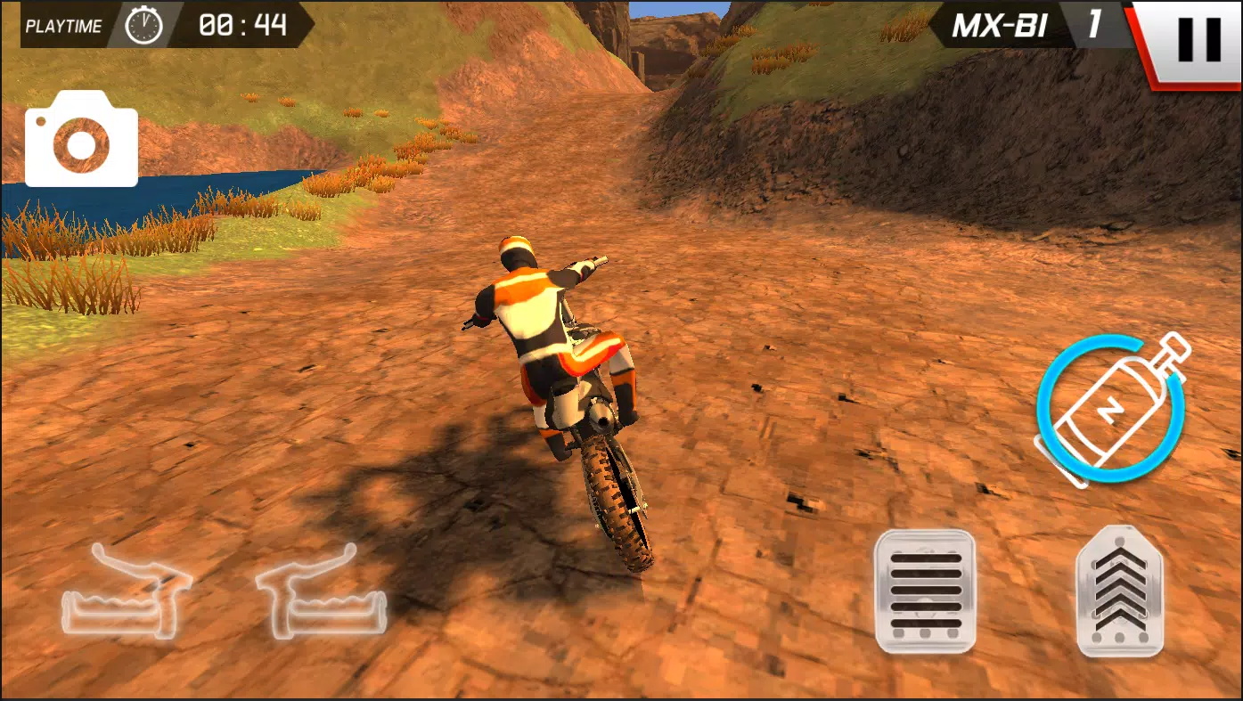 JOGANDO A VERSÃO ANTIGA DO MX BIKES PARA CELULAR🔥 