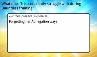 Ultimate Divergent Trivia Screenshot 1