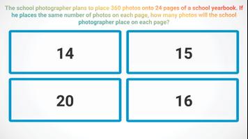 5th Grade Math Challenge capture d'écran 1