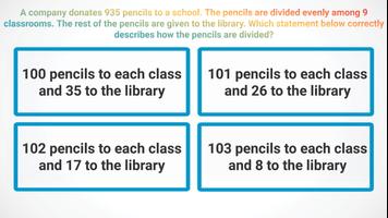 5th Grade Math Challenge captura de pantalla 2