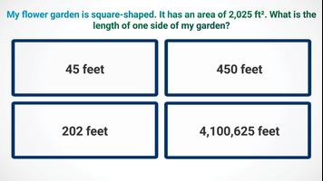 8th Grade Math Challenge ảnh chụp màn hình 1