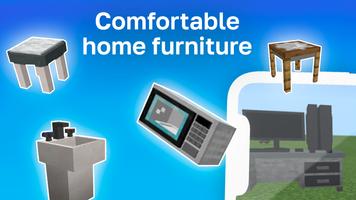Furniture Mod - Minecraft Mods poster