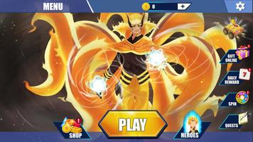 Stickman Ninja Fight Konoha Plakat