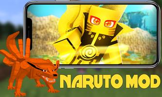 Naruto Mods for Minecraft PE Affiche