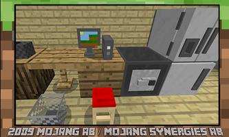 برنامه‌نما Furniture mod for Minecraft PE عکس از صفحه