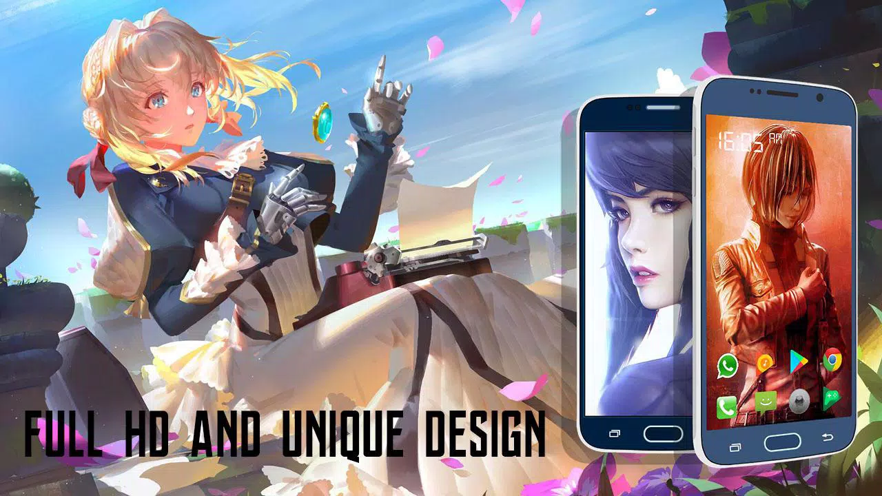 Android 用の 私のアニメの女の子 Waifu Hd壁紙3d Apk をダウンロード