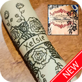 Mehndi Name Design - Name On Hand With Mehndi