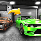 Car Test Junkyard Racing Game icône