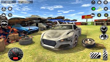 Car Test Junkyard Racing Game capture d'écran 2