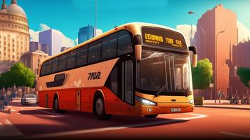 Modern Bus Simulator 3D 23 Plakat