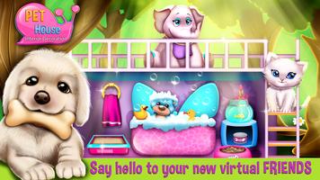 Pet House Interior Decoration poster
