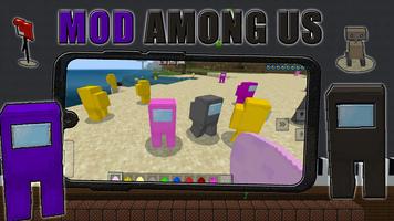 Among Us mod Minecraft تصوير الشاشة 2